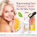 Vitamin C and Hyaluronic Acid Serum for Youthful Radiance | Hydrating and Rejuvenating Face Serum | For All Skin Types | 30ml 1 Fl Oz - Buy Online on GoSupps.com