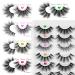 Jimire False Eyelashes - 20 Pairs in 10 Styles | Fluffy Volume Cat Eye Lashes (12-20mm) - Buy Online on GoSupps.com