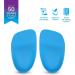 Heel That Pain Perfect Fit Kit - Hybrid and Gel Heel Seats Inserts for Plantar Fasciitis - Large Size - Buy Online on GoSupps.com