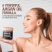Cab's Moroccan Argan Oil Hair Mask - Deep Conditioning Treatment for Dry Damaged & Color Treated Hair - Sulfate Free - 16.9 Oz (500g) - International Shipping Available - Buy Online on GoSupps.com