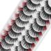 Shop 3D False Eyelashes - Handmade Natural Look Fluffy Multipack (10 Pairs) | DCA24 - Buy Online on GoSupps.com