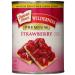 Wilderness Premium Pie Filling & Topping Strawberry 21 Ounce (Pack of 8)