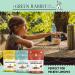 The Green Rabbit Gluten Free Roasted Chickpeas 3 Flavour Variety Pack - Healthy Snacks High in Plant-Based Protein & Fibre - Low in Fat Sugar & Calories - Vegetarian & Vegan Friendly - 6 Packs x 60g - Buy Online on GoSupps.com