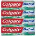 Colgate Max Fresh Whitening Toothpaste with Breath Strips 6 Oz Limited Edition Clean mint 24 Ounce (Pack of 4)