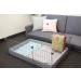 GuineaDad Liner | Guinea Pig Fleece Cage Liners | Absorbent Bamboo Bedding | Midwest Blue - Buy Online on GoSupps.com