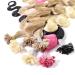 Buy Hair2Heart Real Hair Bonding Extensions - Wavy 50 Strands 1g 50cm Medium Brown & Natural Black for Stunning Styles - Buy Online on GoSupps.com