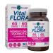 Vital Planet - Vital Flora Women s Daily Probiotic 60 Billion CFU 60 Diverse Strains 7 Organic Prebiotics Vaginal and Immune Support Bloating Digestive Health Probiotics for Women 30 Capsules