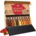 Timber Taste sharp chilli spices gift set for men & women up to 1 200 000 Scoville - the 10 -series set with full sharpness spectrum - Fancy Father's Day gift - Father's Day gift ideas