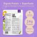 NovaLife Organic Immunity Vanilla Plant Protein Powder - 1.65 lbs - 24g Protein - 20 Servings, Elderberry, Vegan, Keto Friendly | Soy-Free, Dairy-Free, Non-GMO, Gluten-Free, No Sugar Added - Buy Online on GoSupps.com