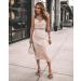The Drop Women's Curds & Whey Sling Dress by karinastylediaries Small Curd & Whey
