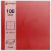HEKU 100 Red 3-Layer Napkins | 33x33cm | Highly Absorbent & Stylish | Perfect for Events & Gastronomy | Practical 5-Pack - International Shipping Available - Buy Online on GoSupps.com