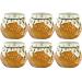 Food-united elderflower jelly natural clean 640g in the stylish decorative glass from Darbo Refreshing-bread spread of the highest quality for elderberry fillings cake breakfast