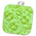 8x8 Potholder - Two Kisses Collided Lip Smacking Lime Colored Lips Pattern Pattern - Lipstick Kisses