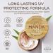 MANDA Organic Sun Paste SPF 50 - Reef & Ocean Safe Sunscreen for Active Lifestyles - 1.4oz - Buy Online on GoSupps.com