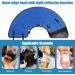 Dog Cone Soft Pet Recovery Collar Pet Cone Pet Recovery Collar Adjustable Dog Cone Collar After Surgery for Medium Large Dogs (XL) - Buy Online on GoSupps.com