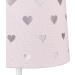  Buy Relaxdays Children s Bedside Lamp - Pink-White Hearts Fabric Lampshade | Perfect for Baby & Child | HxD: 43 x 16 cm - International Shipping Available  - Buy Online on GoSupps.com