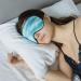 Silk Sleep Mask for Women and Men - Adjustable Non-Slip Strap - Comfortable Cooling Eye Mask - Light Blocking - Turquoise - Buy Online on GoSupps.com