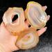BEISHH Natural Agate Geode Slices Craft Collection Minerals Crystals for DIY Jewelry Decor Crystal Stone 1 piece - Buy Online on GoSupps.com