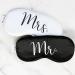 Ethisa Mr and Mrs Sleep Mask - Wedding Reception Blindfold Games - Bride and Groom Eye Mask Set - Honeymoon Just Married Gift - Buy Online on GoSupps.com