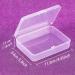 SATINIOR 12 Pack Clear Plastic Beads Storage Containers with Hinged Lid - 4.45 x 3.3 x 1.18 Inch - Ideal for Beads and More - Buy Online on GoSupps.com