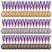 favide 48 Pieces Gold Silver Bronze Award Medals-Winner Medals Gold Silver Bronze Prizes for Competitions, Party,Olympic Style, 2 Inches