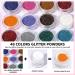 Morovan Acrylic Nail Kit for Beginners - 48 Colors Glitter Powder Extension Set with UV Light - Professional Nail Art Starter Kit - Buy Online on GoSupps.com