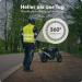 Purahelp Motorcycle First Aid Set 2024 | DIN 13167 STVO Compliant | Mini Pocket Kit with Warning Vest & Ventilation Cloth | International Shipping Available - Buy Online on GoSupps.com