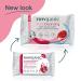Rawganic Anti-Aging Hydrating Facial Wipes - Fragrance-Free Organic Cotton with Pomegranate & Aloe Vera (Pack of 4, 25 Count) - Buy Online on GoSupps.com
