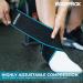 Bodyprox Adjustable Compression Ankle Support Brace for Sports - One Size Fits Most | Men & Women - 1 Pack - Buy Online on GoSupps.com