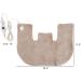 Electric Neck and Shoulder Warmer - Heating Pad with 3 Settings  Auto Shut-Off  Front Clasp  and Long Detachable Cord by Bluestone (Tan) Neck/Shoulder - Buy Online on GoSupps.com