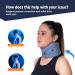 Wonder Care Soft Cervical Collar - Adjustable Neck Support Brace for Neck Pain - Small Grey - Buy Online on GoSupps.com