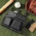 Dunzy Umpire Ball Bag & Wood Handle Brush Set | Baseball Umpire Equipment Kit - Buy Online on GoSupps.com
