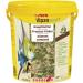 Sera Vipan Nature 21 L (4 kg) - main lining with 4% insect flour and prebiotic effect flake feed for the aquarium fish feed with very high feedability and thus less algae 4 kg (1 Pack) flakes