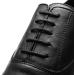 Pirou P100 Men's Dance Shoes - Chrome Leather Sole - Size 44 EU - Black - Perfect for International Shipping - Buy Online on GoSupps.com