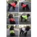 Lovelonglong Fashion Hooded Pet Dog Raincoat - Lightweight Zipper Closure Rain Poncho with Reflective Strip - Green XXXXL (100lbs) - Buy Online on GoSupps.com