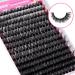 wiwoseo Russian Cluster Lashes Kit - Individual Eyelash Extensions with Glue (0.07D Volume, 9-16MM) - Buy Online on GoSupps.com