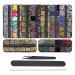 Ebanku 9 boxes nail art rhinestone glitter rhinestone nail crystals back gemstones decoration with tweezers picking pen and nail file