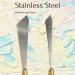 Painting Knife Set of 2 - Wood Handle, Steel Blade Palette Knives for Art and Paint - Straight Edge Gentle Flex (2 Pack) - Buy Online on GoSupps.com