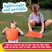 Franklin Sports Field Day Baseball Base Set - Portable Red Rubber Bases for Baseball, Softball, Kickball - Includes Home Plate - Easy Set Up - Buy Online on GoSupps.com