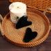 Rosenice Gua Sha Jade Stone Tool for Face & Body Skincare - Reduce Muscle Tensions and Puffiness - Festive Gift Idea (Black) - Buy Online on GoSupps.com