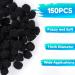 150PCS 1 Inch Black Pom Poms for DIY Arts and Crafts Decorations by Caydo - Buy Online on GoSupps.com