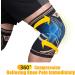 iHuan 2 Pack Copper Knee Brace Compression Sleeves - Medium | Best Support for Knee Pain, Running, Weightlifting, Arthritis | Meniscus Tears ACL Joint Pain Relief | Black (2 Pack) - Buy Online on GoSupps.com