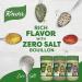 Knorr Zero Salt Beef Bouillon Powder - 2.6oz | Natural Flavor with No Artificial Flavors or Preservatives - Perfect for Sauces, Gravies, and Soups - Buy Online on GoSupps.com