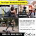 CanDo Set of 5 - Colorful Resistance Bands (Yellow Red Green Blue Black) - Versatile Exercise Equipment for Home & Gym - International Shipping Available - Buy Online on GoSupps.com