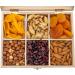 Balmond Premium Nuts Gift Box - 600g Assorted Fruit & Nut in Beautiful Wooden Box - Brazil nuts Almonds Hazelnuts - Suitable for Halal Kosher Gluten Free Vegan & Vegetarian Diets - Buy Online on GoSupps.com