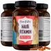 Mama Natural Hair Growth Vitamins - Made with Organic Fruit & Veg (30 Serves) - Ultra Clean Vegan & Non-GMO Postpartum Hair Loss Vitamin - Natural Hair Growth Vitamins for Women Packaged in Glass