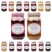 Mrs Darlington's Jam Pick N Mix - Create Custom Jam Combo with 15+ Flavours | Apricot Jam Blackberry & Apple Jam Blueberry Jam Damson Jam | 5 Pack - Perfect Jam Gift Set for Jam Lovers