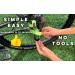 Buy Bike and Dog: Patented Toolless Bicycle Attachment & Yellow Dog Leash | Perfect for Cycling with Dogs - Buy Online on GoSupps.com