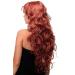 Buy WIG ME UP Ladies Wig - Dark Copper Red Wavy & Curly 70 cm | International Shipping Available - Buy Online on GoSupps.com