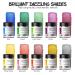 Essential Glitter Powder for Drinks & Cakes - Vegan Gluten-Free 10 Colors - Food Quality Glitter Dust (3G) - Buy Online on GoSupps.com